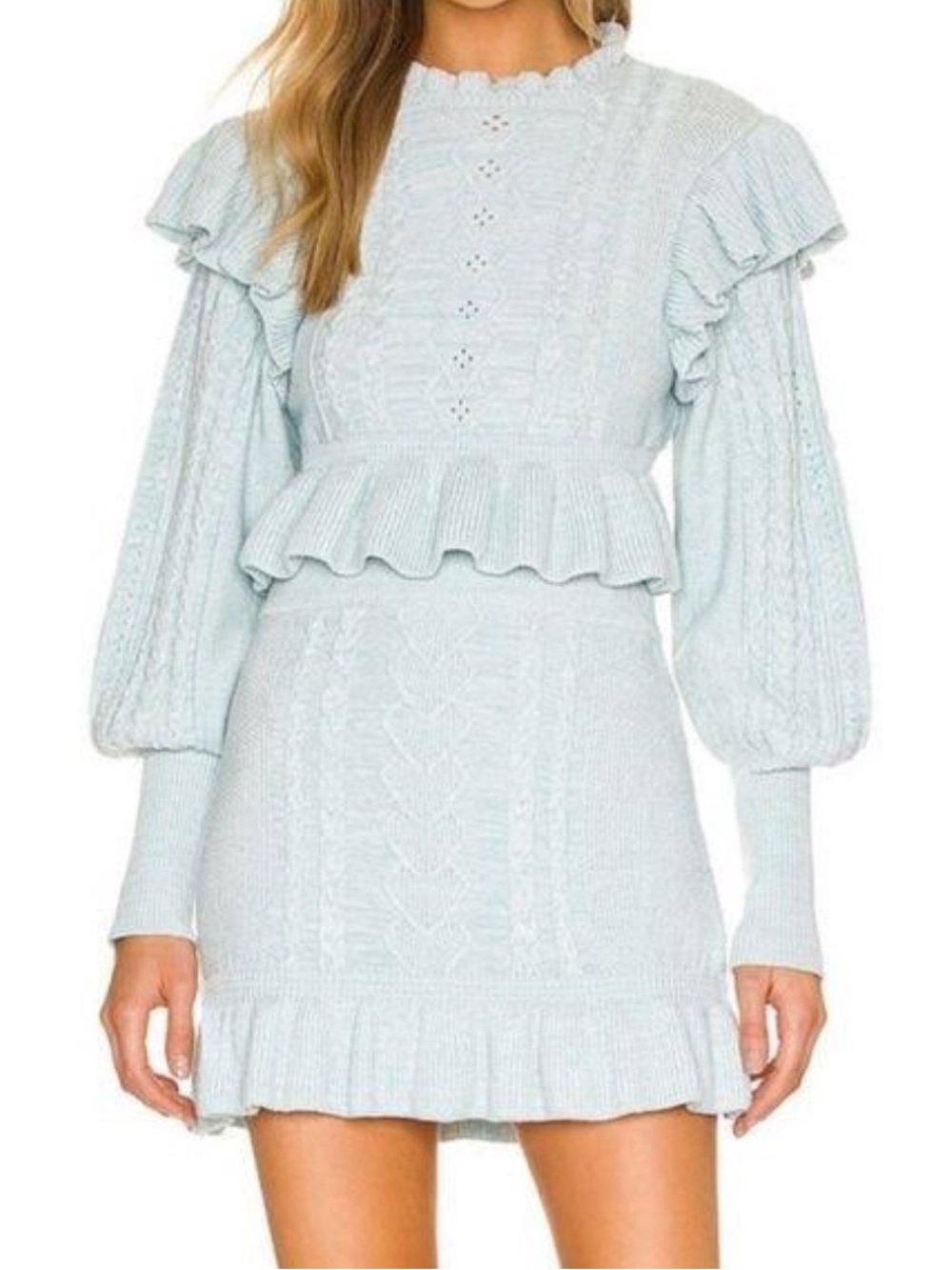 Revolve Majorelle Langley Skirt Set, S
